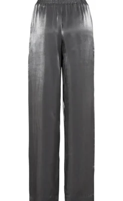 Freequent Bukser - Naron - Gray Pinstripe