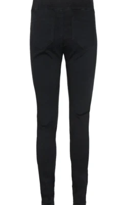 Freequent Bukser - Shannon Denim - Black