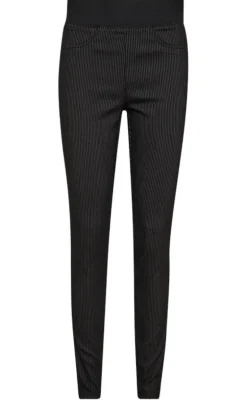 Freequent Bukser - Shantal - Black w. Pirate Black