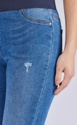 Freequent Bukser - Shantal Ankle Broken - Medium Blue