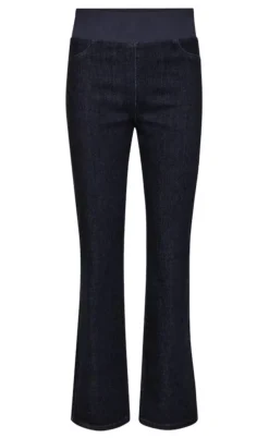 Freequent Bukser - Shantal Bootcut - Dark Blue Denim