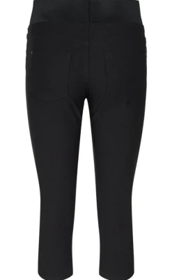 Freequent Bukser - Shantal Capri Power - Black