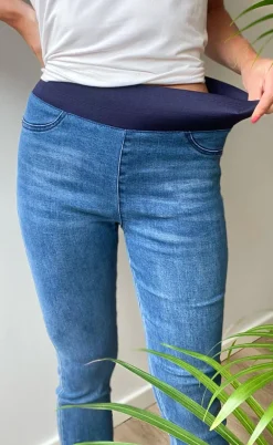 Freequent Bukser - Shantal Denim - Medium Blue