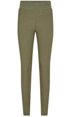 Freequent Bukser - Shantal Power - Deep Lichen Green