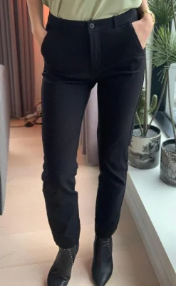 Freequent Bukser - Solvej Ankle - Black