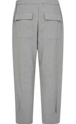 Freequent Bukser - Swift - Light Grey Melange