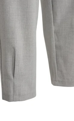 Freequent Bukser - Swift - Light Grey Melange