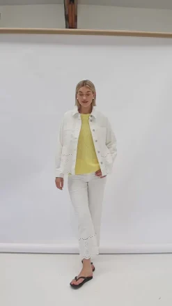 Freequent Bukser - Tanni - Star Off-white