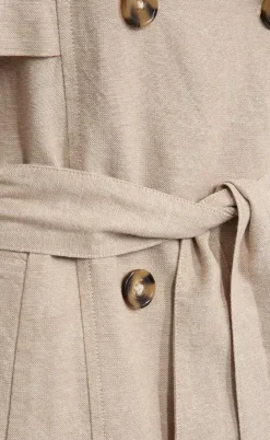 Freequent Jakke - Lava - Sand Melange