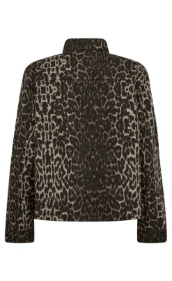 Freequent Jakke - Rinna - Oyster Gray W. Granite Gray