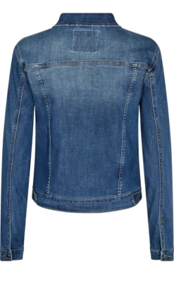 Freequent Jakke - Rock - Medium Blue Denim