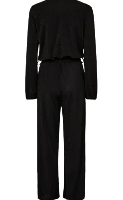 Freequent Jumpsuit - Glitto - Black W. Black