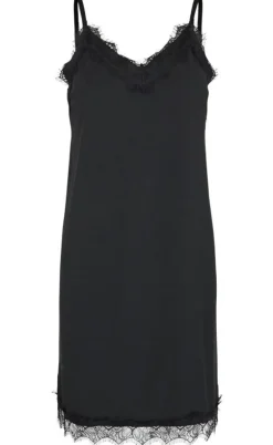 Freequent Kjole - Bicco - Black