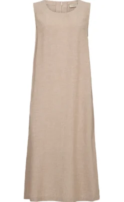 Freequent Kjole - Laluna - Sand Melange