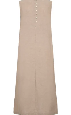 Freequent Kjole - Laluna - Sand Melange