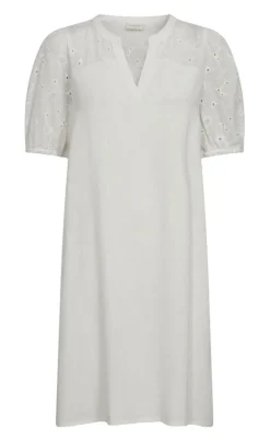 Freequent Kjole - Lara - Off-White