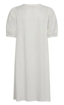 Freequent Kjole - Lara - Off-White