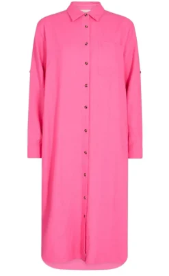 Freequent Kjole - Lava - Carmine Rose