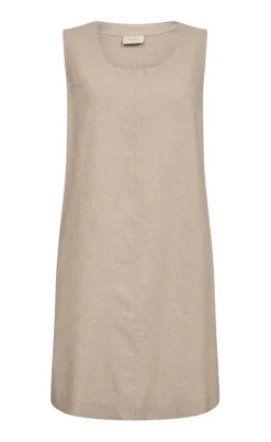 Freequent Kjole - Lava U - Sand Melange