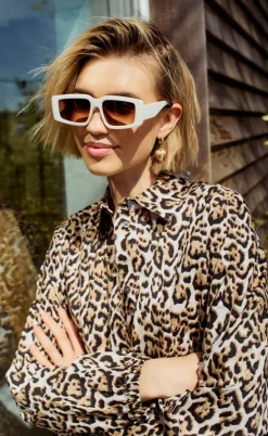 Freequent Kjole - Malay - Rainy Day w. Silver Mink