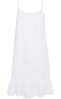 Freequent Kjole - Uline - Brilliant White