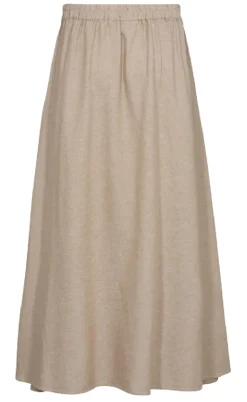 Freequent Nederdel - Lava - Sand Melange