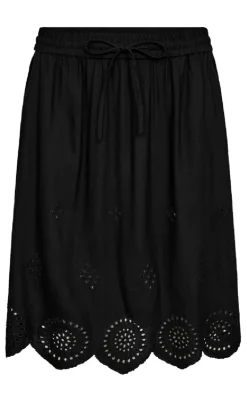 Freequent Nederdel - Linus - Black