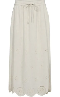 Freequent Nederdel - Linus - Moonbeam Melange