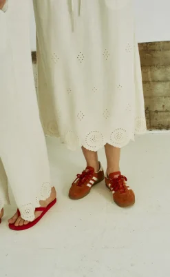 Freequent Nederdel - Linus - Moonbeam Melange