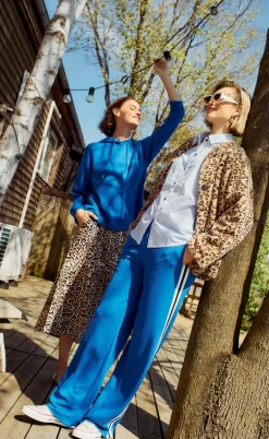 Freequent Nederdel - Malay - Rainy Day w. Silver Mink