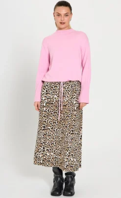 Freequent Nederdel - Malay - Rainy Day w. Silver Mink