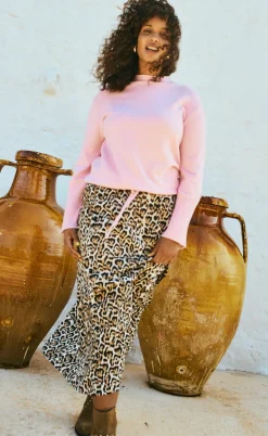 Freequent Nederdel - Malay - Rainy Day w. Silver Mink