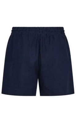 Freequent Shorts - Lava - Navy Blazer