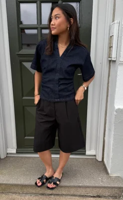 Freequent Shorts - Maeve - Black