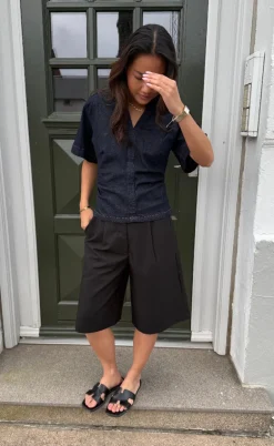 Freequent Shorts - Maeve - Black