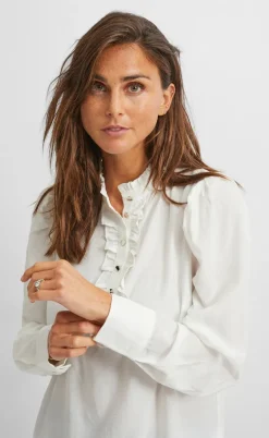 Freequent Skjorte - April - Off White