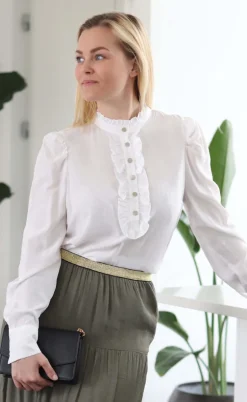 Freequent Skjorte - April - Off White