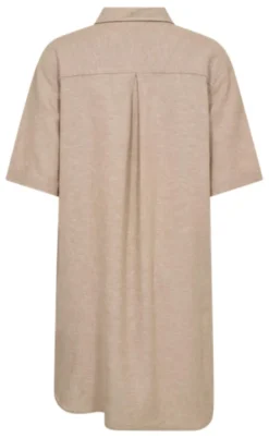 Freequent Skjorte - Lava - Sand Melange