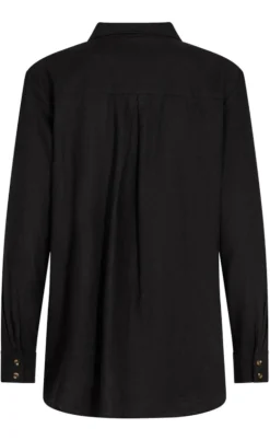 Freequent Skjorte - Lava Simple - Black