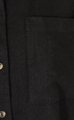 Freequent Skjorte - Lava Simple - Black