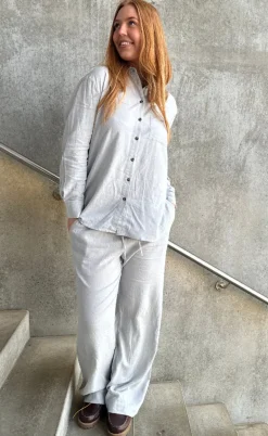 Freequent Skjorte - Lava Simple - High Rise