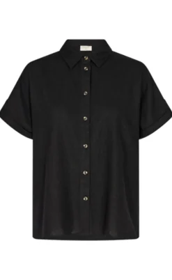 Freequent Skjorte - Lava SS - Black