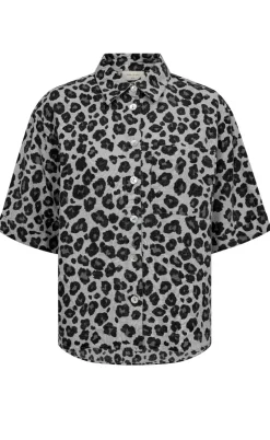 Freequent Skjorte - Lavisco - High-Rise w. Black