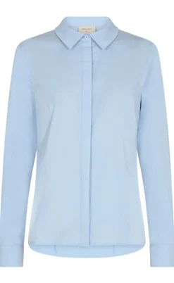 Freequent Skjorte - Oriana - Chambray Blue