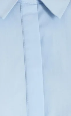 Freequent Skjorte - Oriana - Chambray Blue