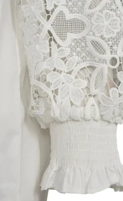 Freequent Skjorte - Silva - Star Off-white