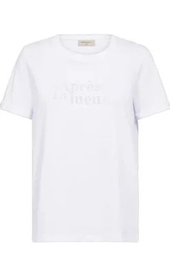 Freequent T-shirt - Hezel - Brilliant White