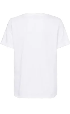 Freequent T-shirt - Hezel - Brilliant White