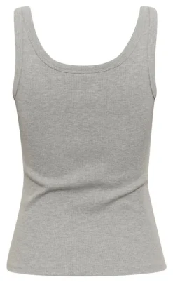 Gestuz Top - Drew - Grey Melange