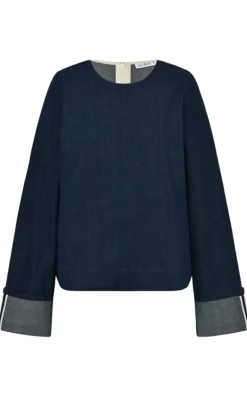 Global Funk Bluse - Avella-G - Dark Unwashed Denim